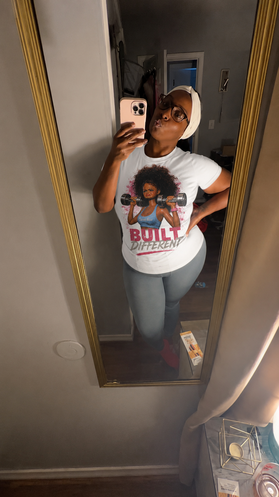 CurveBae Built Different T-Shirt